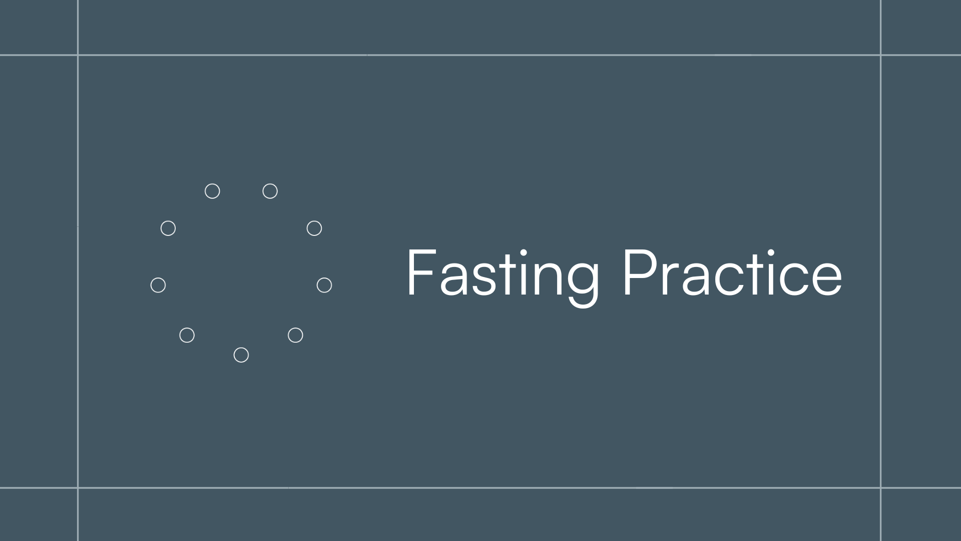 Featured image for The Fasting Practice