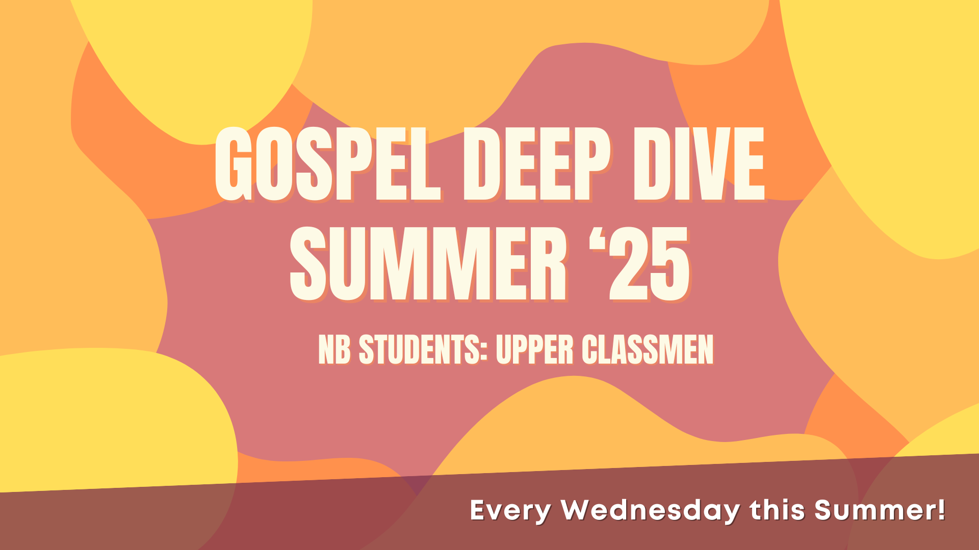 Featured image for NB Students: Upperclassmen Bible Study