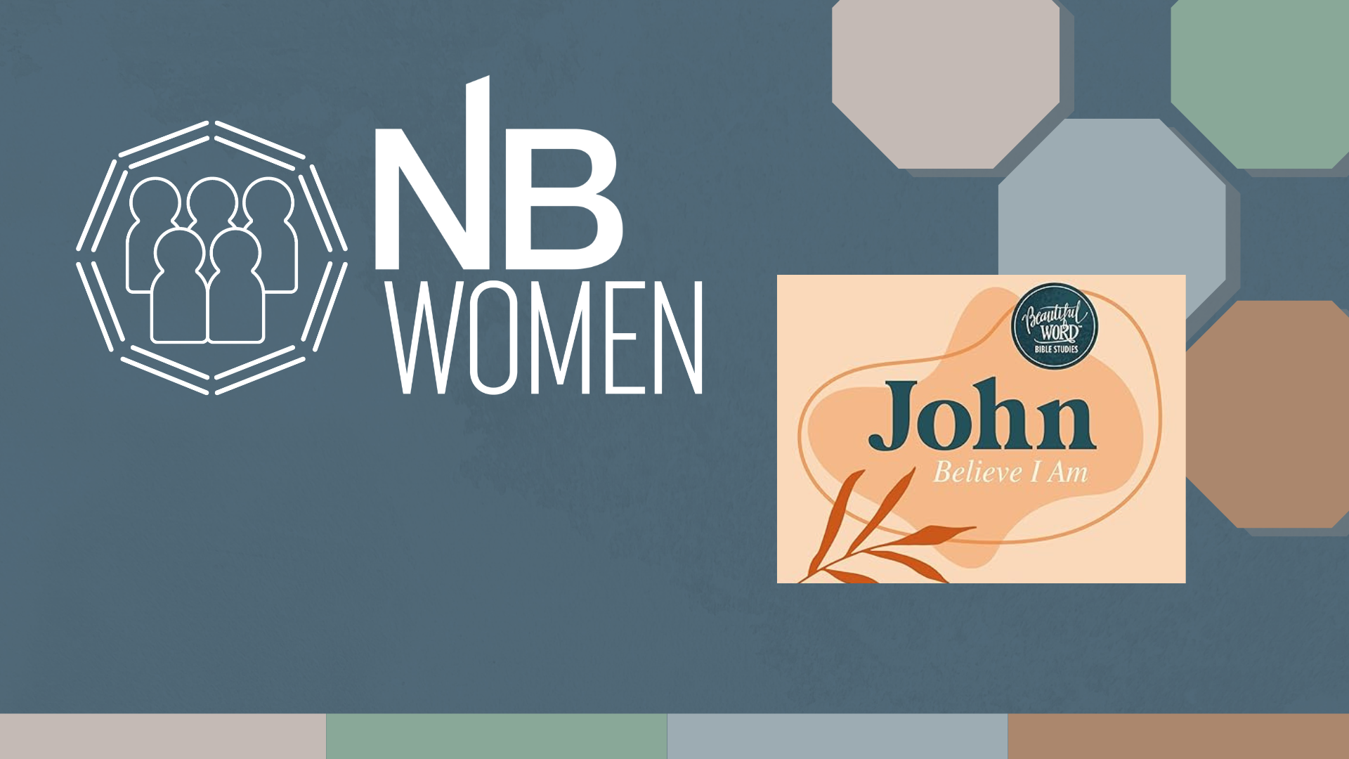 Featured image for Life Group: Women | John: Believe I am