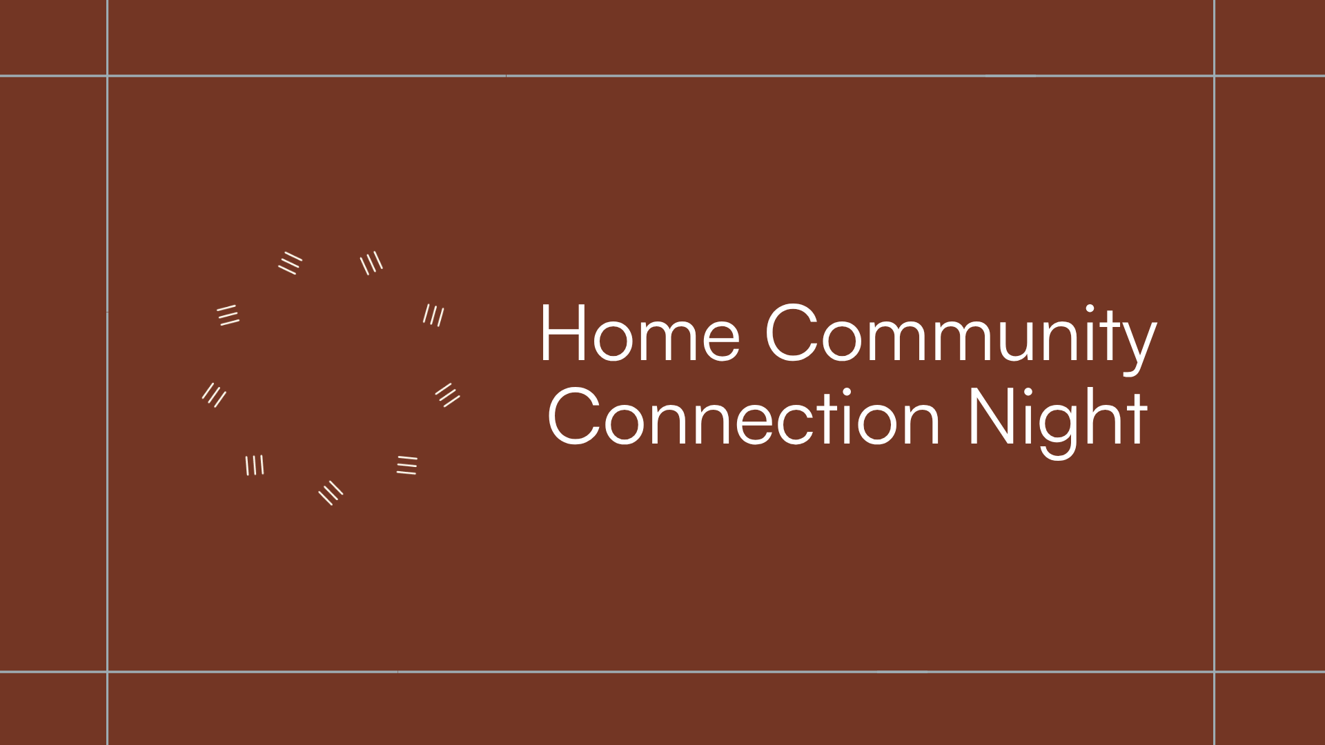 Featured image for Home Community Connection Night