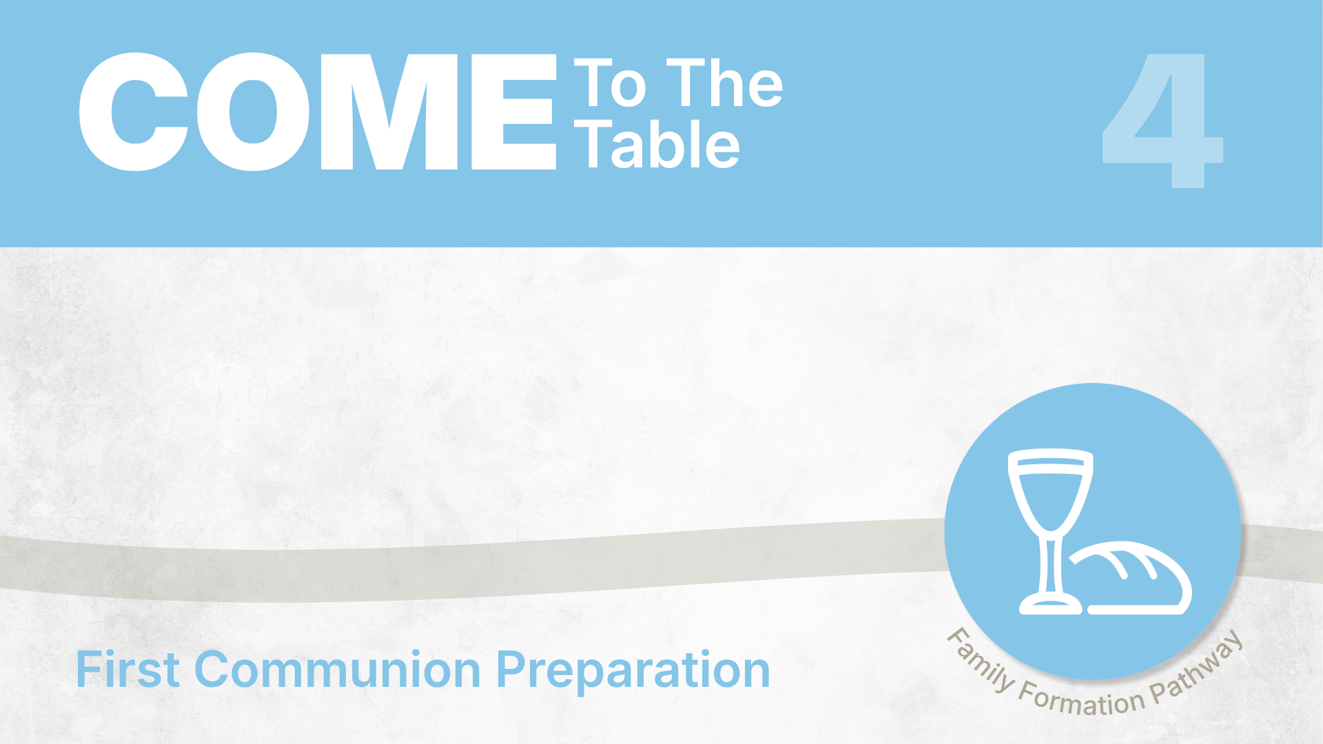 Featured image for Family Formation Pathway: First Communion