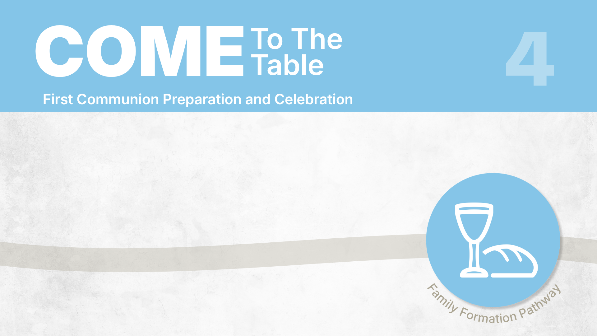 Featured image for Family Formation Pathway: First Communion