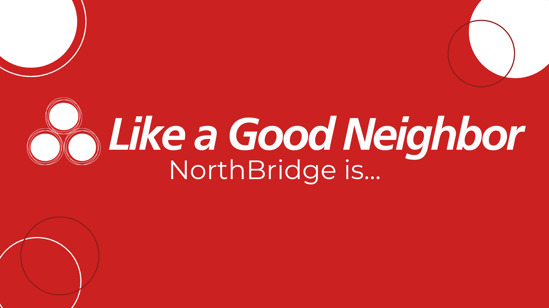 A Good Neighbor is a... WITNESS